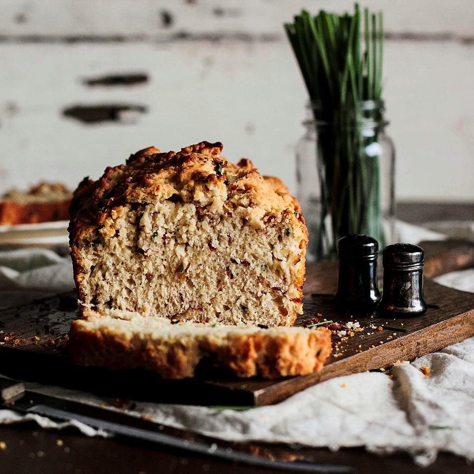 Bacon & Chive Beer Bread