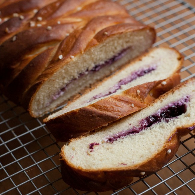 Blueberry Braided Bread