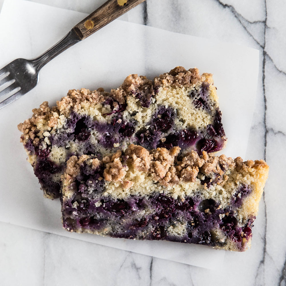 Blueberry Crumble Bread